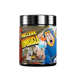 Gamer Supps, GG Energy CaseOh’s Nuclear Bombsicle (100 Servings) – Keto Friendly Gaming Energy and Nootropic Blend, Sugar Free + Organic Caffeine + Vitamins + Immune Support, Powder Drink