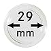 Produktbild LINDNER Das Original Münzkapseln Innen-Ø 29 mm, 10er-Packung, z.B. für die 10EUR-Sammlermünzen mit Polymerring 'In der Luft'
