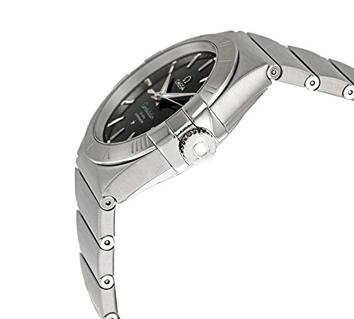 Omega Constellation Co-Axial Stainless Steel Automatic Mens Watch Black Dial Date 123.10.38.21.01.0012