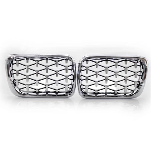 Grille de ventilation BMW E36 M3 style diamant chrome parfait pour rasso et balades