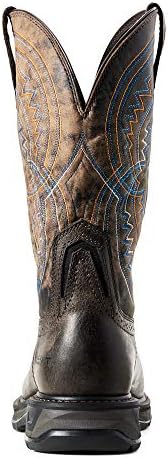 Ariat Mens WorkHog XT Coil Wide Square Toe Carbon Toe Work Boot Earth/Twilight 8.5 Wide | Image 5