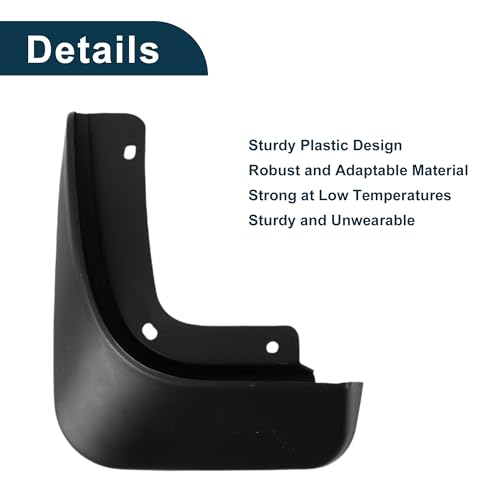 Image of Mud Flaps Splash Guards for Skoda Fabia 2011-2015 W /Mount Accessories Mud Guards Front and Rear 1 Set
