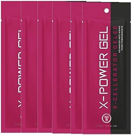 6 SACHETS OF POWER TAN X-POWER GEL TANNING LOTION