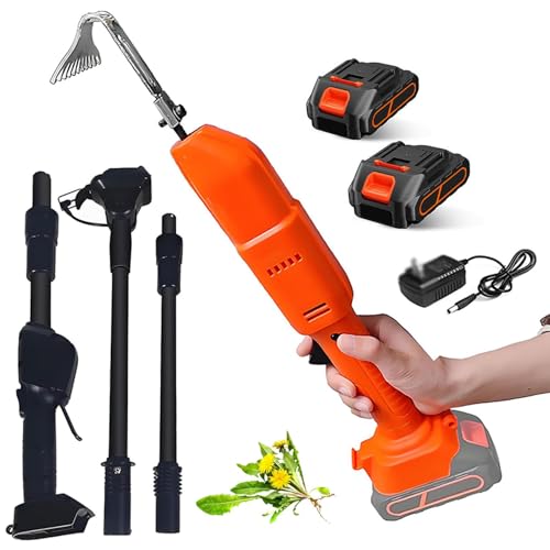 Electric Digging Hoe with Copper Core Motor, Self-locking Switch for Safety, Portable One-Hand Operation for Efficient Gardening