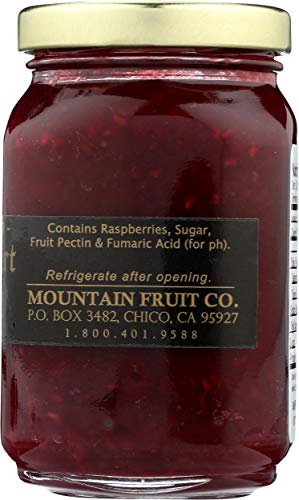 Mountain Fruit Co, Raspberry Tart Jam, 9.5 Oz #TOP4