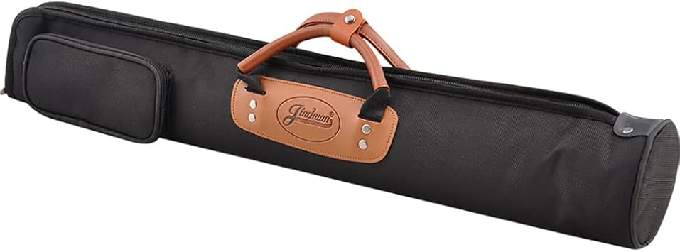 Soprano Saxophone Bag 1200D Water-resistant Oxford Cloth Adjustable Padding Straps with Pocket,15mm Cotton Padded, Clarinet Bag