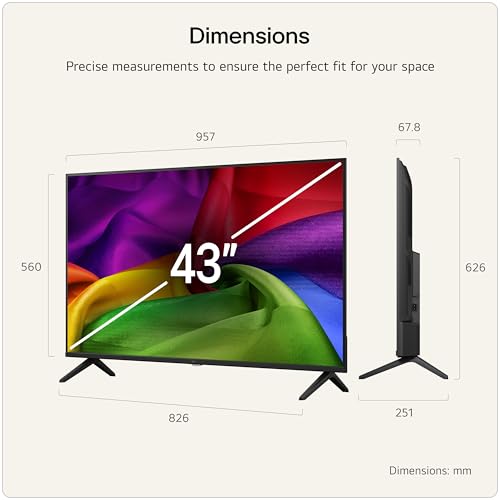 LG 43NU800B6LC 109 2 cm 43 4K Ultra HD Smart TV Wifi - vue 4