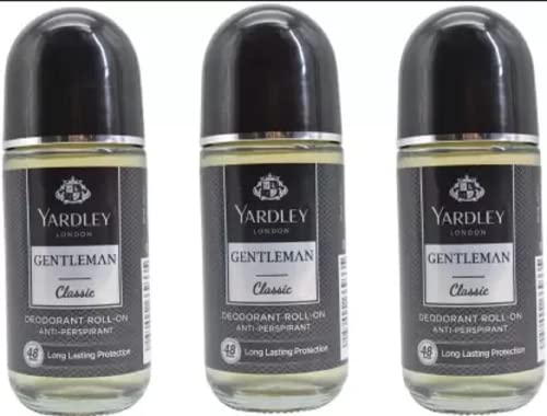 Yardley London Gentleman Classic Deodorant Roll-On Alcohol Free 5...