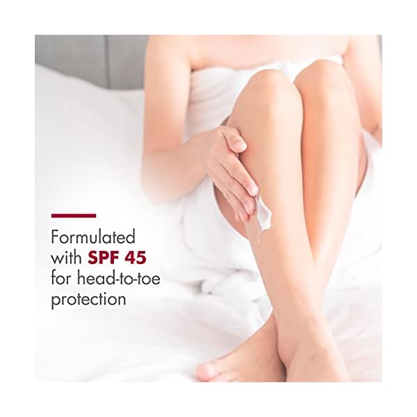 EltaMD UV Shield Full-Body Sunscreen Lotion Broad-Spectrum SPF 45, Non-Greasy, Sheer, Dermatologist-Recommended Face Sunscreen with Zinc Oxide, 3 oz