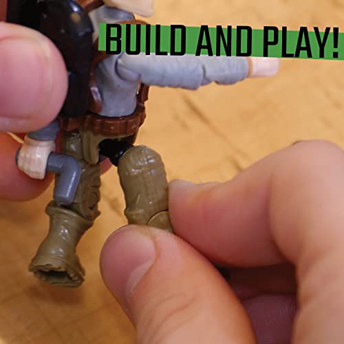 Special Forces Mini Action Figures - Includes 3 Building Sets - with 6 Soldiers, Infantry Battalion, Recon Outpost, Side Pursuit - Special Troops Toy Gifts for 10 11 12+ Boys Kids Girls, 356 Pcs