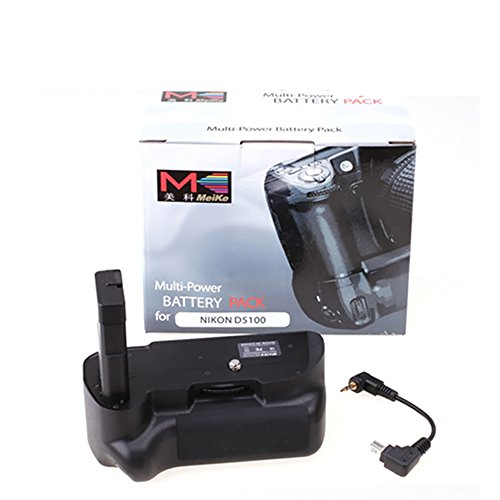 Meike Vertical Battery Grip Pack for Nikon D5200 DSLR Camera Compatible with EN-EL14 Batteries