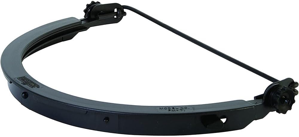Fibre-Metal Plastic Dielectric High Performance Face Shield Full Brim Hard Hat Adapters (FM71)