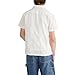Aeropostale Men's Short Sleeve Textured Eyelet Shirt, Ivory, Small
