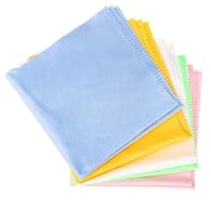 Great Material: These instrument guitar cleaning cloths are made of microfiber cloth, soft and durable, which can be used for a long time. Large Size: These guitar polishing cloths measuring 30x30cm / 11.8x11.8 inches. A large microfiber polishing cl...