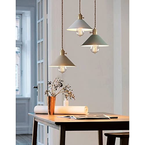 Suspension simple abat-jour E27 pour l'éclairage ciblé du bureau - 6