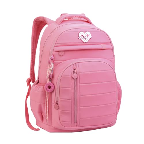 Mochila Feminina Costa Color Up Notebook Menina Juvenil (Rosa)
