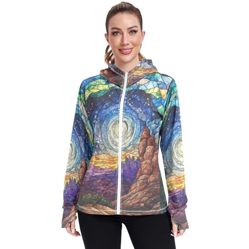 Chaqueta de secado rápido con UPF 50+ y tejido transpirable para senderismo activo