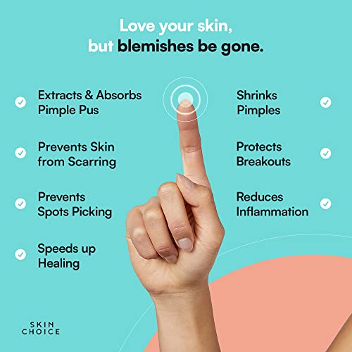 Spot Patches by SKINCHOICE - Breakout Acne Patch (Pack of 30) Hydrocolloid Patches, Pimple Spot Stickers, Blemish Spot Treatment, Mighty Dots for Spots, Vegan, Cruelty-Free, Face & Skin Care - Image 5
