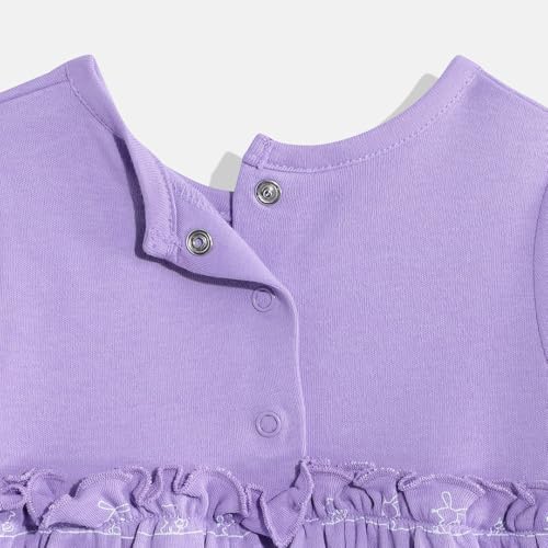 Image of Mothercare Baby Romper Short Sleeve Girls Jumpsuit Autumn Charm Pink