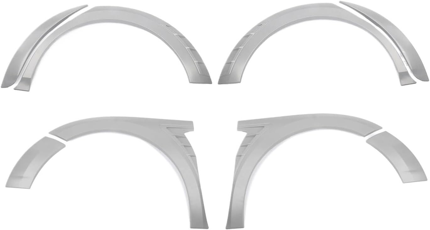 Car Wheel Fender Flares Brow Cover Wide Archs Mudguard Trim Compatible for Toyota Camry SE XSE 2018 2019 2020 2021 2022 2023 2024(Unpainted)