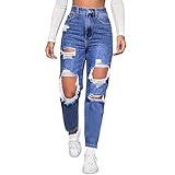 Pantalons en denim délavé : Jeans femme, jeans baggy, jeans à jambes larges, jeans de grossesse, jeans à jambes fuselées, jeans taille haute, jeans blancs, jeans noirs, jeans tendance à pattes d'éléphant, jeans baggy, jeans droits, jeans stretch, ceintures pour jeans, jeans taille haute, jeans évasés, jeans bootcut