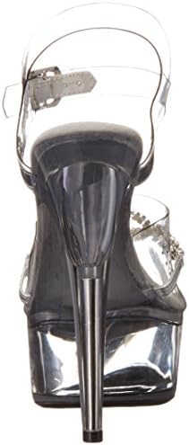 Ellie Shoes Women's 609-TIFFANY, Clear, 7 B US | Image 2