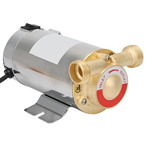 100W Bomba de refuerzo WG-100, pequeña bomba de refuerzo de presión de agua automática, bombas de agua eléctricas, utilizada en la ducha o el jardín(EU Plug 220V)