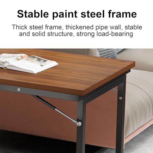 Table murale en bois gain de place cuisine bureau meuble polyvalent - 4
