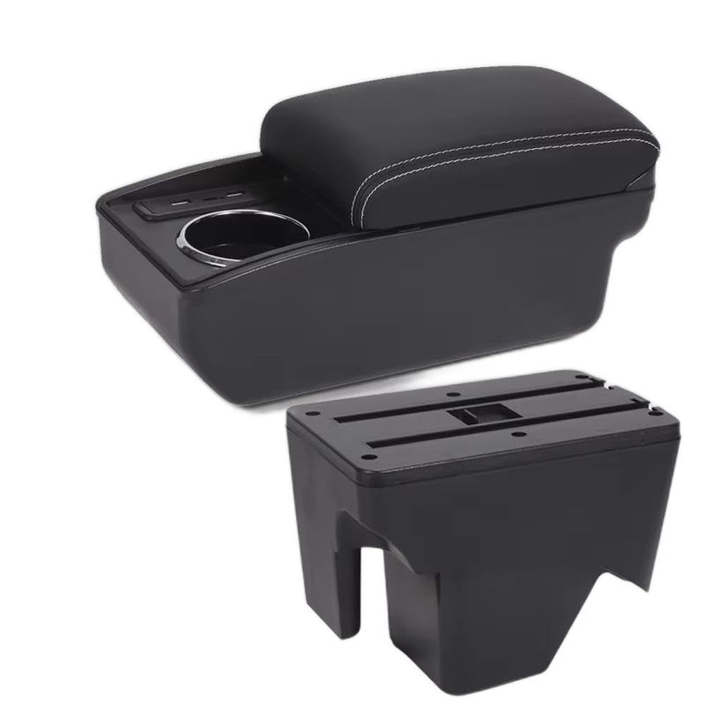 Fsozdbbpl B3 Black White 6Usb For Tera 2025 Car Armrest Box Auto Center Console Armrest Storage Box Interior Parts