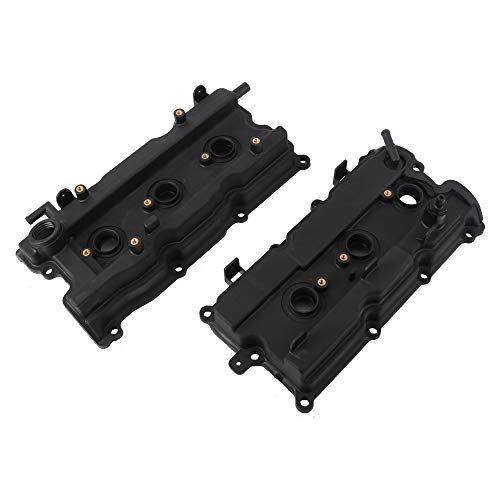 Feidks New Engine Valve Cover Set W/Gaskets Left & Right Side Fits 02-09 Altima Maxima Murano Quest I35 3.5L 264-985 264-984 (Set Of 2) #TOP4
