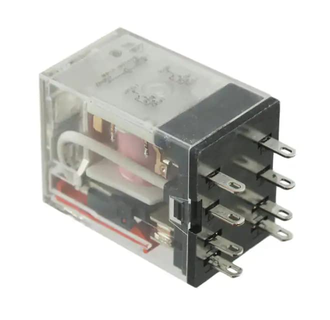 OmronIndustrial Automation Relay, Dpdt, 250Vac, 30Vdc, 10A - MY2 DC12 (S)