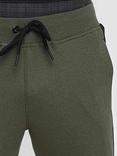 Image of Alan Jones Clothing Solid Men's Side Tape Joggers Track Pants