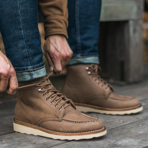 Image of Thursday Boot Company Men's Diplomat Moc Toe Leather Boot