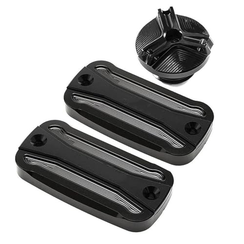 Tapa de depósito de líquido de frenos negra para XADV 750, acabado de alta resistencia