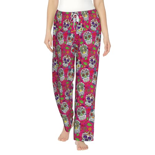 Pantalon de pyjama flanelle femme anti-froid avec poches profondes et cordon ajustement parfait