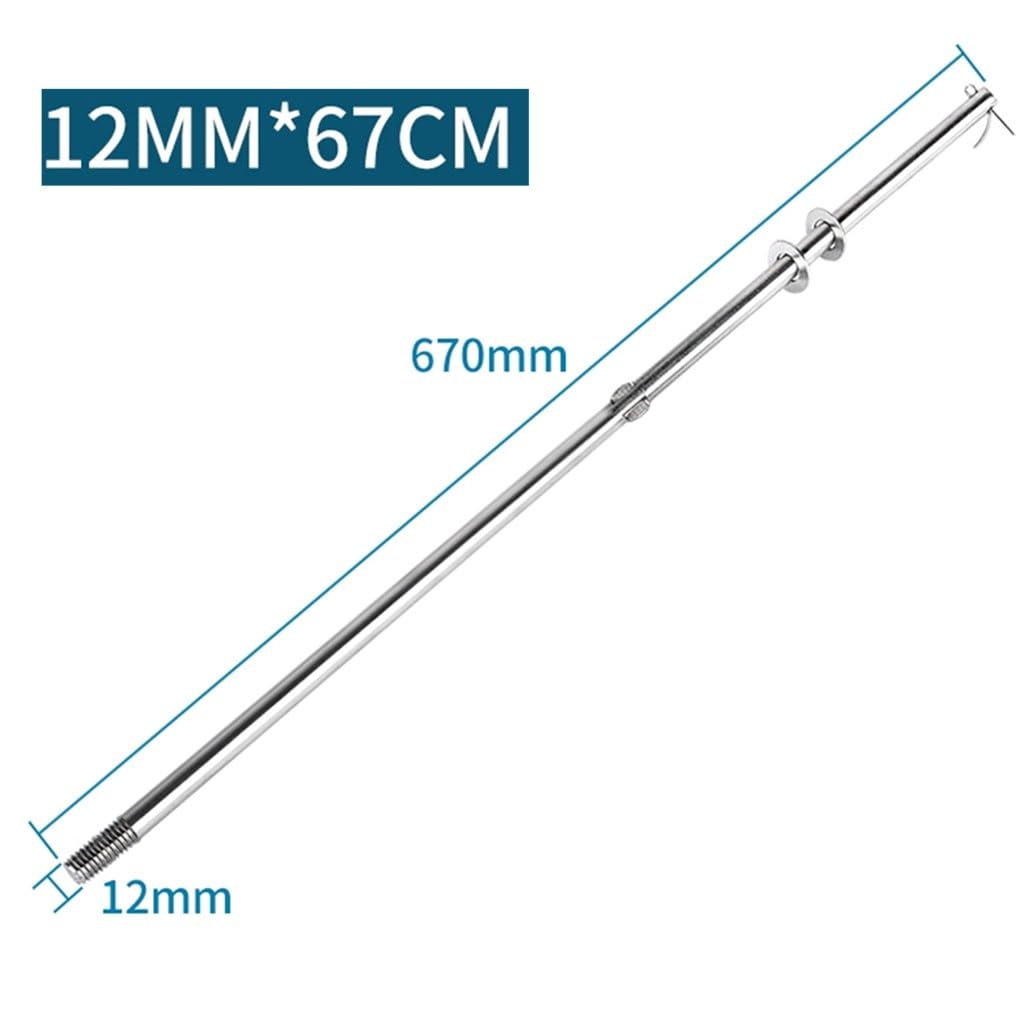 Pływający zawór kulowy ze stali nierdzewnej Korbowód Trwałe akcesorium do przełącznika pływakowego poziomu wody(12x670mm)