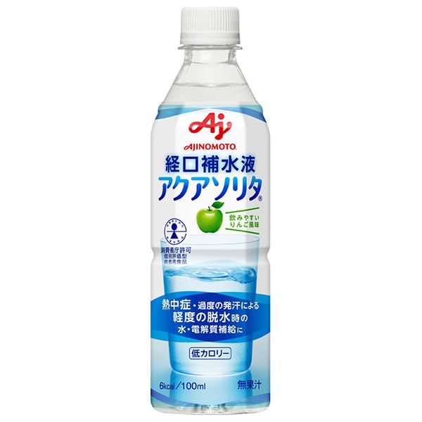 味の素 アクアソリタ 500mlペットボトル×24本入×(2ケース)