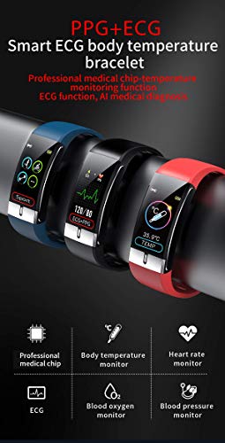 Zeerkeer Fitness Tracker, ECG e PPG