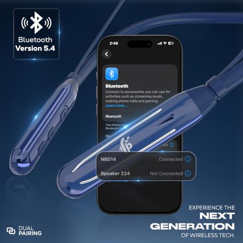 Image of Fairpick FP - NB014 Bluetooth Neckband, Ragging Blue