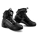 SHIMA Herren Edge Men Motorradschuhe, Damen Belüftet Schwarz, 39 EU