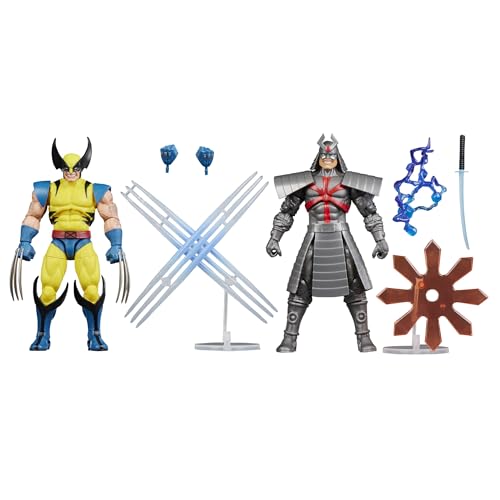Marvel Legends Gamerverse Wolverine vs Silver Samurai 6-Inch Action Figures