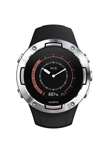 SUUNTO(スント) SUUNTO 5(スント5) ランニングウォッチ スマートウォッチ 【日本正規品/メーカー保証】 SS050445000 ブラックスチール