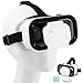 V5 VR Headset for Phone,3D Glasses Headset Helmets Virtual Reality Headset with Bluetooth Controller,Adjustable Pupil Distance VR Goggles for Movies Games,4.7-6“ Screen