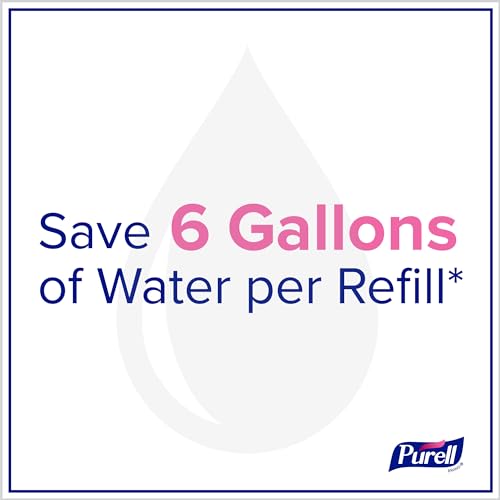 Image of PURELL HEALTHY SOAP with CLEAN RELEASE Technology Foam, Light Fragrance, 1200 mL Refill for PURELL ES10 Automatic Soap Dispenser (Pack of 2) - 8371-02