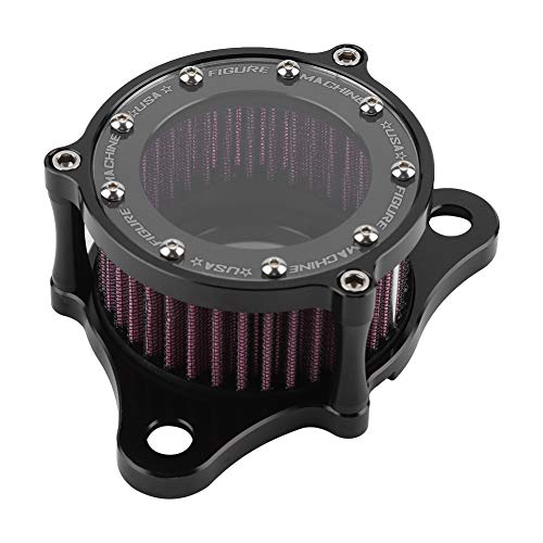 Filtro de admissão de limpador de ar CNC liga de alumínio filtro de entrada de ar para Sportster XL8