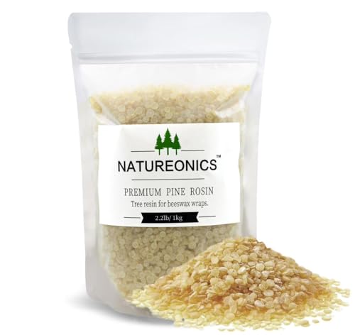 Pine Resin for Beeswax Wraps 2.2 lbs Premium Pine Resin for Beeswax Wraps Premium Grade Rosin for a better Grip and Performance Ideal for Musicians Athletes Dancers and DIY Projects.