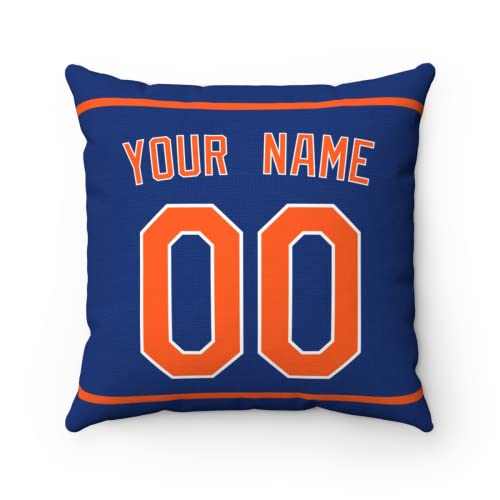 INAOO Throw Pillow Custom Any Name Number Personalized Gifts for New York