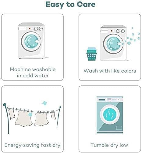 Miniatura 6 de HOME BEDDING COLLECTION Camino de cama plisado de 800 hilos 100 % algodón natural liso, bufanda decorativa de fácil cuidado, 1 camino de cama