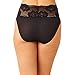 Wacoal womens Light and Lacy Hi Cut Panty Briefs, Black, X-Large US