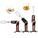 Hand Mixer Electric,Handheld stick Mixer Egg Beater Set w/AC, Stainless Steel Egg Whisk, BPA-Free Beater, Drink Mixer Attachment, Rotatable Angle Hand kitchen Mixer for Coffee